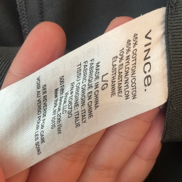 Vince gray pants size large - Picture 2 of 6